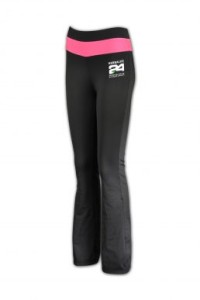 U157 wholesale ladies track pants, custom logo track pants, ladies active pants